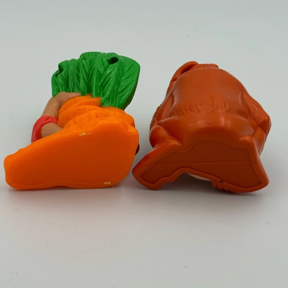 1990s Vintage Disney The Jungle Book Mowgli and King Louie McDonalds‎ Toys LOT